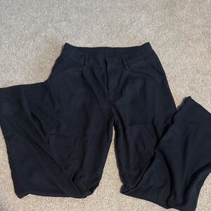 Abercrombie Kids Midnight Black wide leg pants